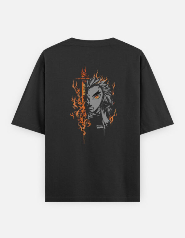 Aviluk's The Fire Hashira Lives On Oversized Classic T-Shirt