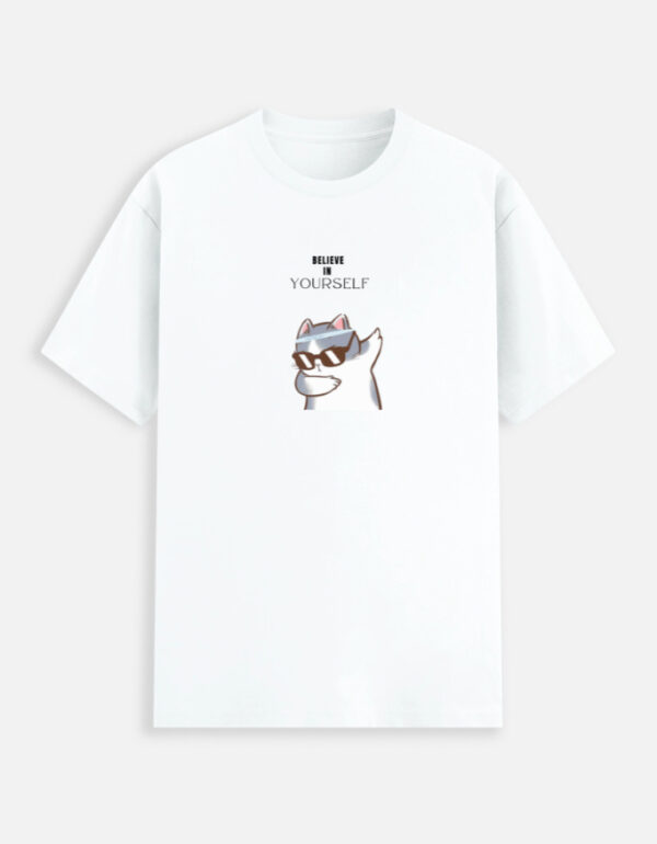 Aviluk's The Self-Belief Tee Stretch T-shirt