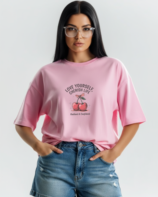 Aviluk's Cherry Confidence Oversized Classic T-Shirt