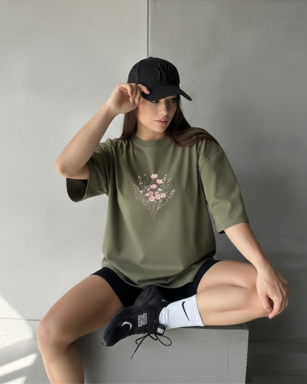 Aviluk's Urban Bloom Oversized Classic T-Shirt
