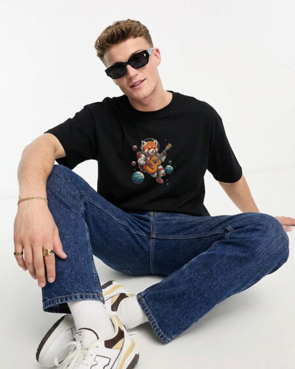 Aviluk's Cosmic Fox Oversized Classic T-Shirt