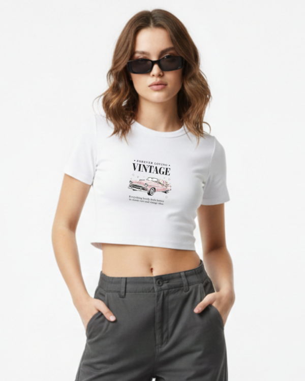 Aviluk's Turbo Babe Crop Top