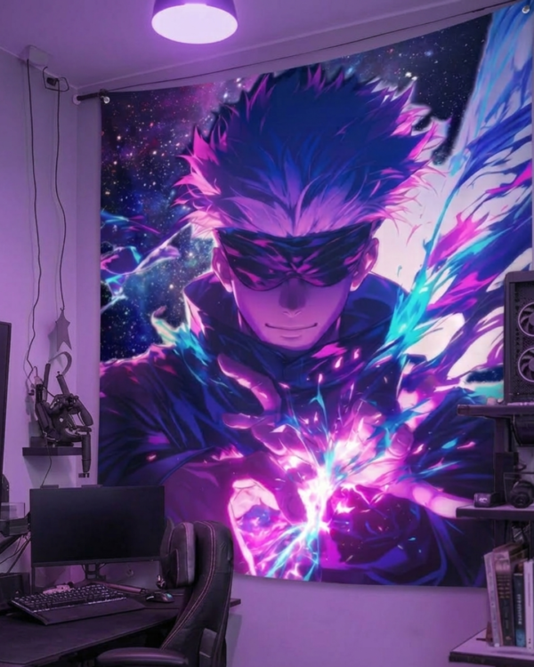 Aviluk's Limitless Aura Gojo Satoru Tapestry